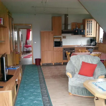 شقة Ferienwohnung Zum Kranich Lietzow